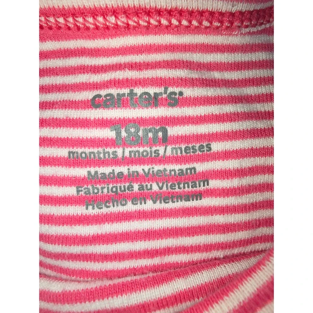 Carters OshKosh Baby Girl Bodysuit Bundle Pink Hearts Floral Brunch‎ 9-24 Months